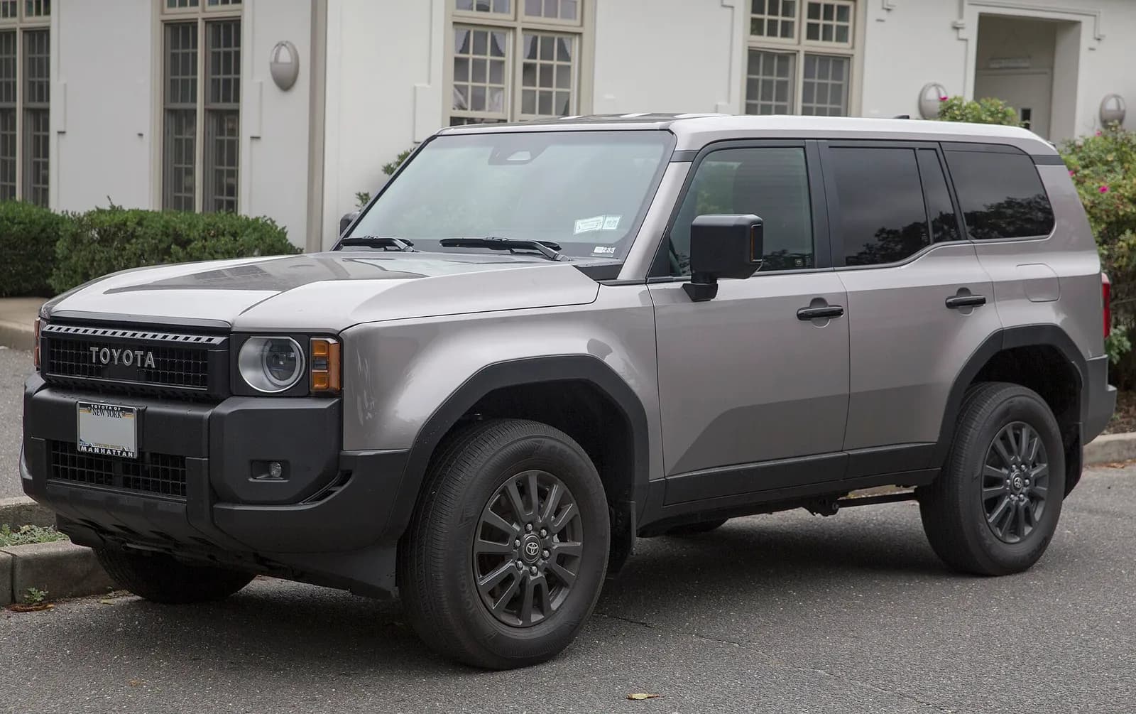 2025 Toyota Land Cruiser 1958 Edition in gray, front three-quarter view